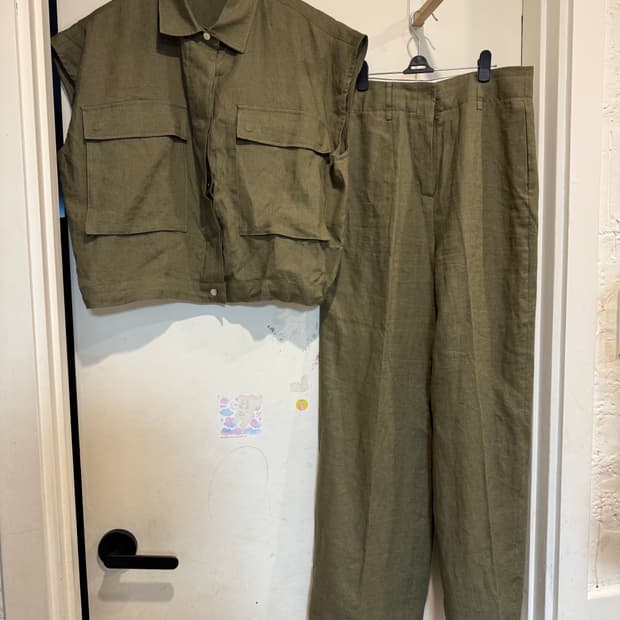 제평 드에스더 린넨 셋업