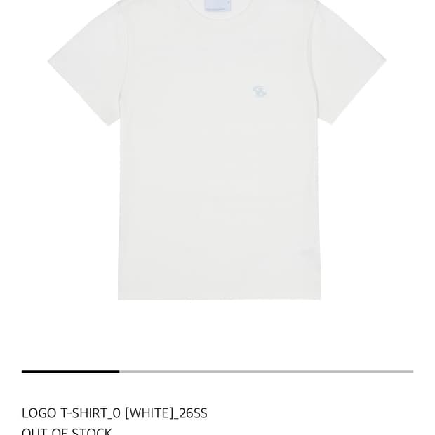 (새상품) sansangear LOGO T-SHIRT_0