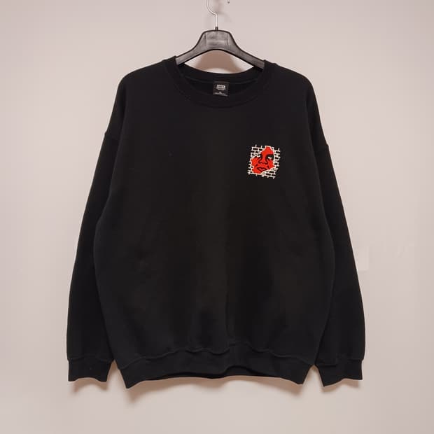 오베이 빅보이 팬츠 볘이직 기모크루넥