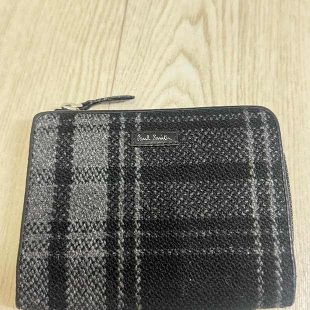 폴스미스 타탄체크 반지갑