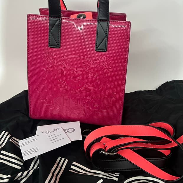 KENZO 겐조 핑크 토트백