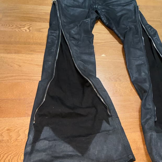 릭 오웬스 바나나 볼란 왁스 진