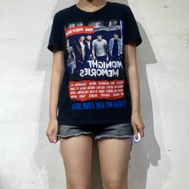원디렉션 2014 Where We Are 투어 반팔 티셔츠 S