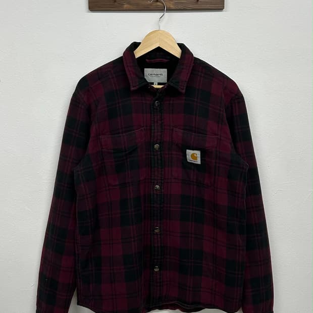 [M] 칼하트 wip 기모 워크 셔츠 자켓