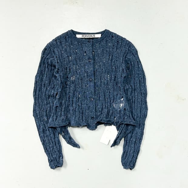 새상품) 퍼버즈 크래쉬 니트 가디건