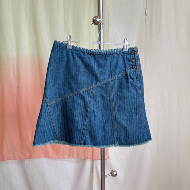 East Boy 데님 미니 스커트