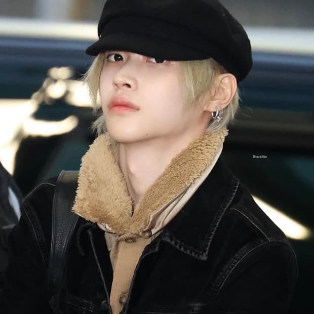 (원빈 착용)아노에틱 ANC NEWSBOY CAP_BLACK