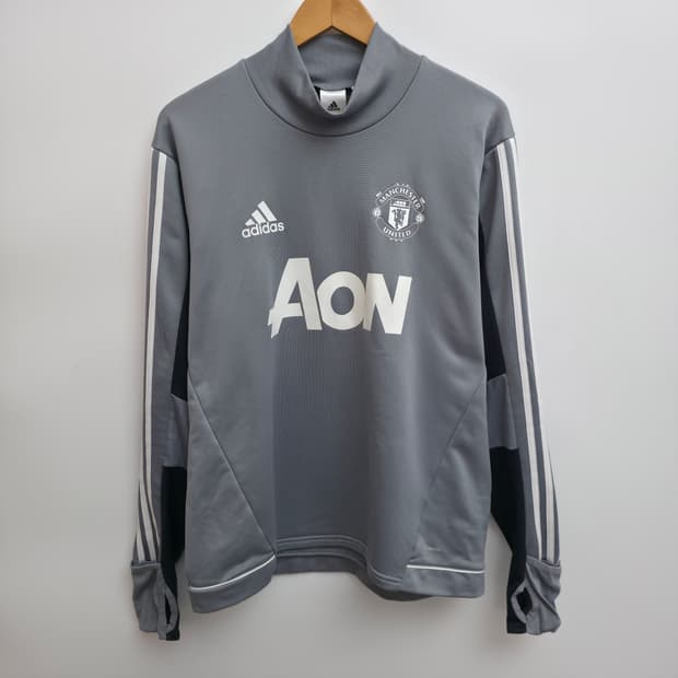 [XXL] 아디다스 맨유 그레이 트레이닝 탑