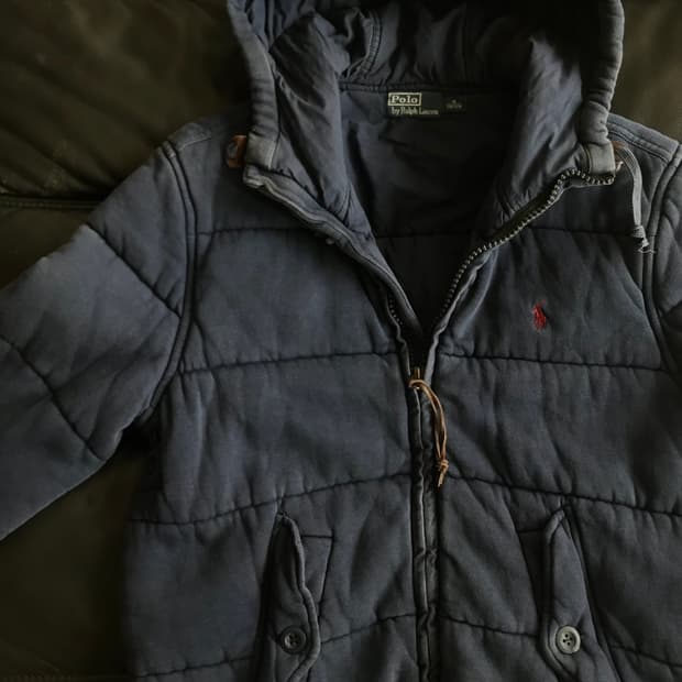 폴로 후드 점퍼