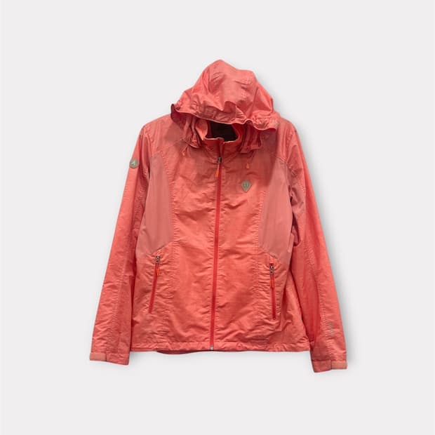 코오롱스포츠 바람막이 후드 자켓 여성 L 100