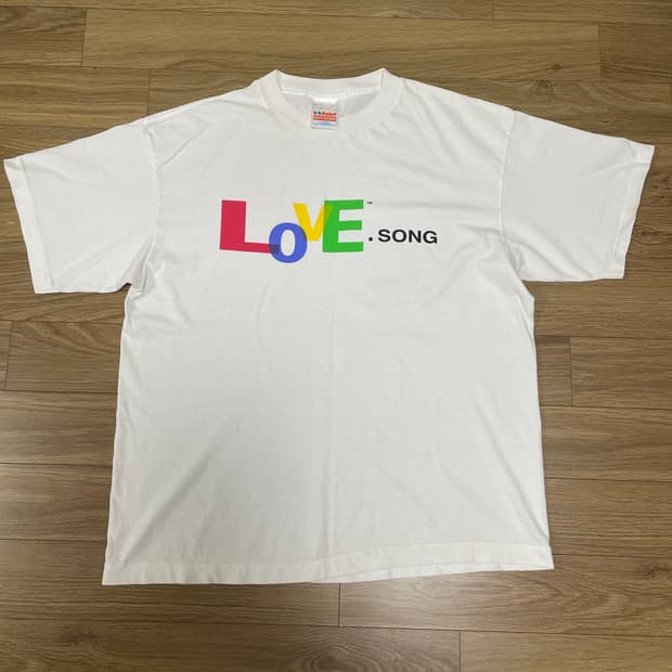 L) 세인트미카엘 love song티셔츠 판매합니다