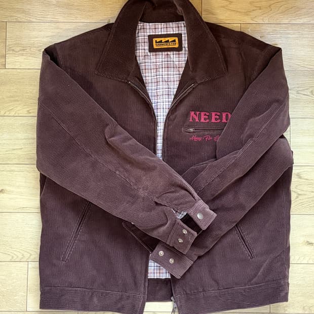 가먼츠팹 코듀로이 자켓