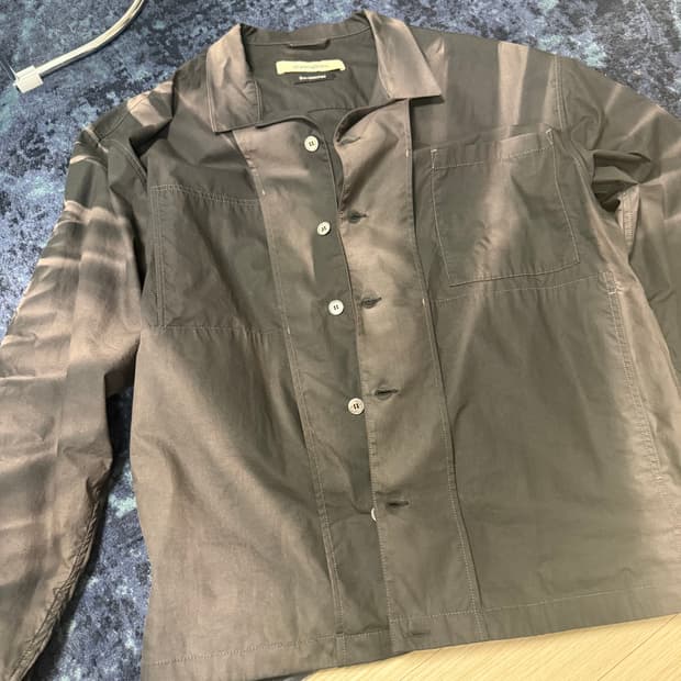 지용킴 선블리치 오버셔츠 L