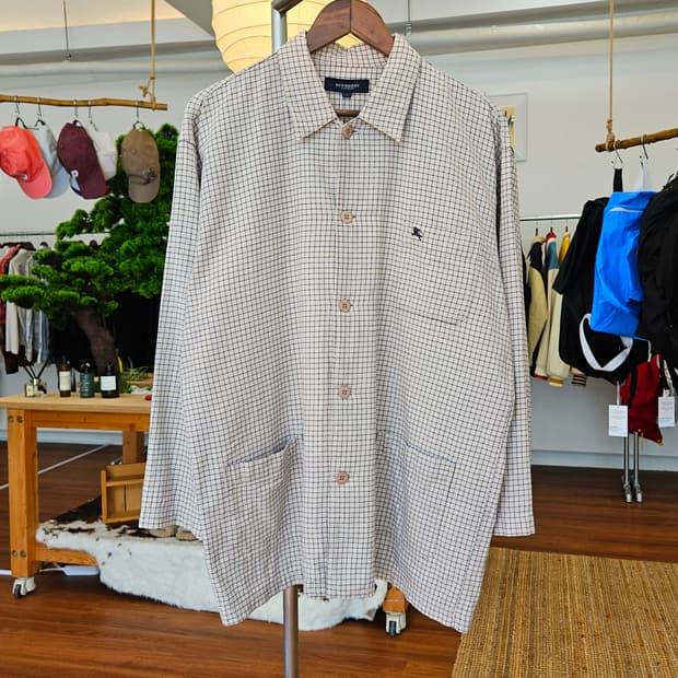 버버리 셔츠형 자켓
