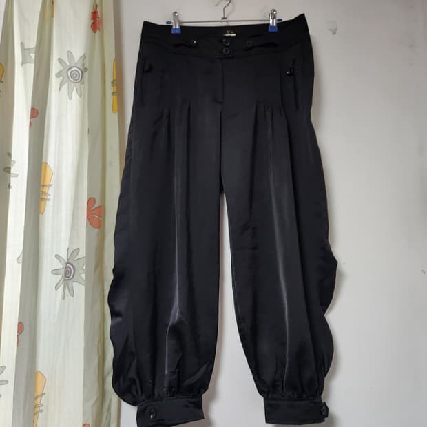 벌룬핏 블랙  조거팬츠 여성바지 33