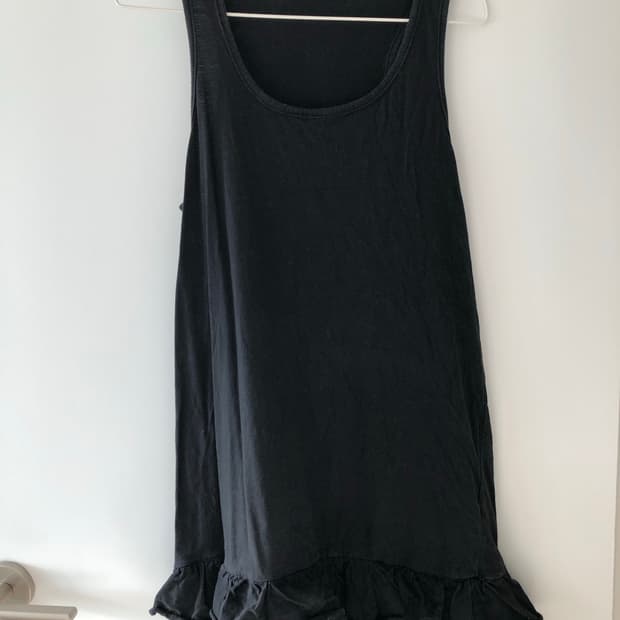 레이어드 블랙 원피스