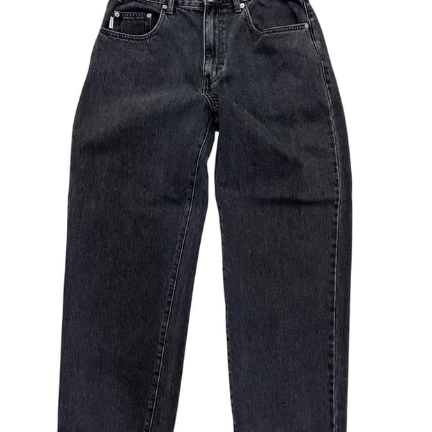 Thisisneverthat relaxed 디네댓 레귤러 흑청 데님