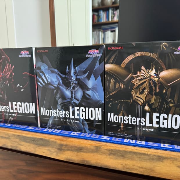 코나미 유희왕 MONSTERS LEGION 삼환신 피규어
