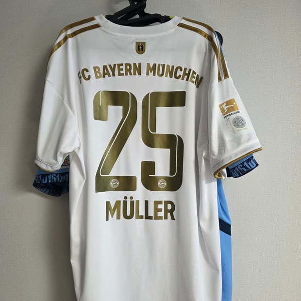 뮐러 22-23 뮌헨 유니폼 XL