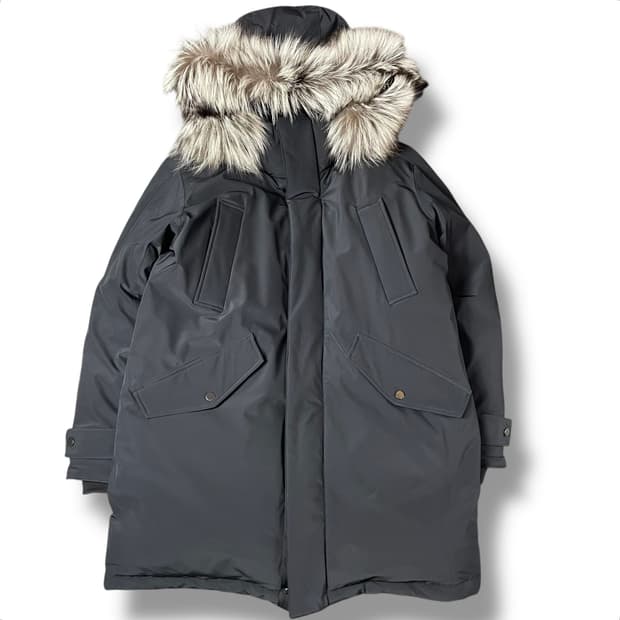 코오롱스포츠 덕다운 블랙 무스너클 패딩 105