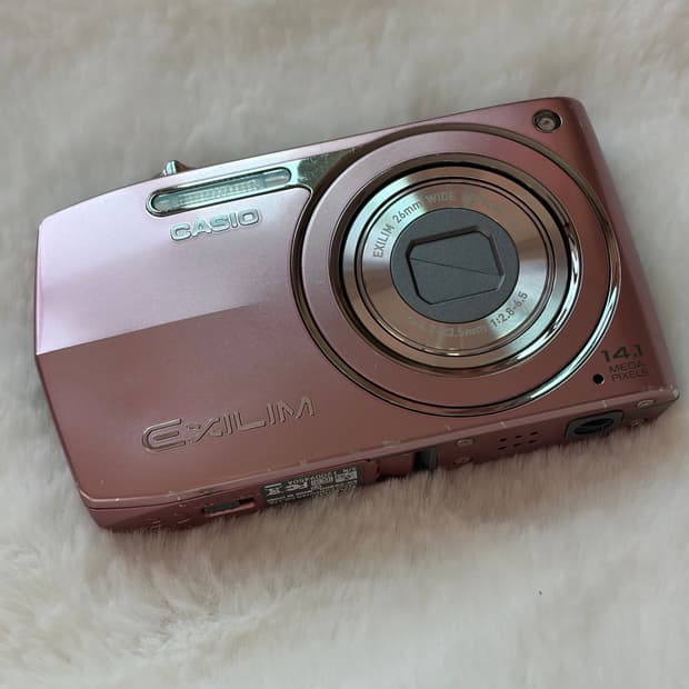 [작례O] 카시오 Z2300 핑크 디카
