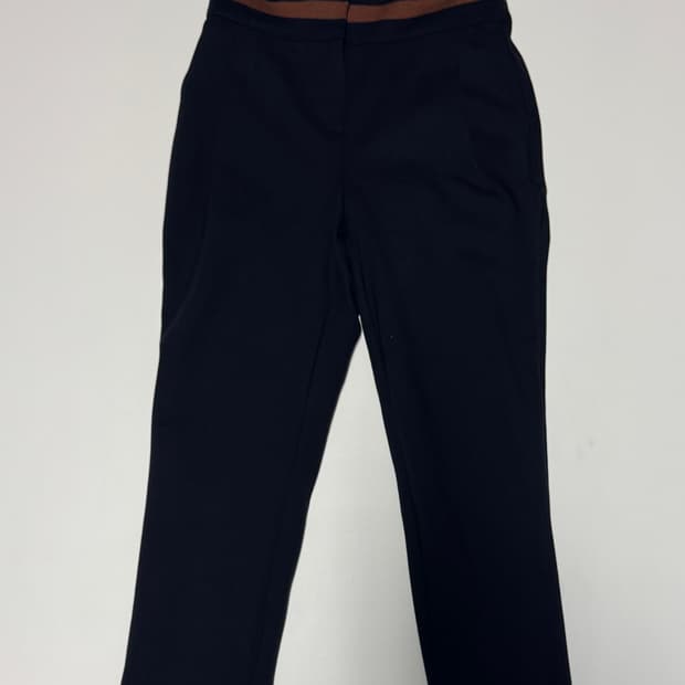 여성 SJWANI 손정완 컬러 포인트 슬랙스