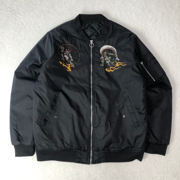 빈티지 스카쟌 봄버자켓 MA1 