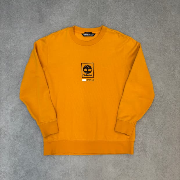 팀버랜드 센터로고 맨투맨