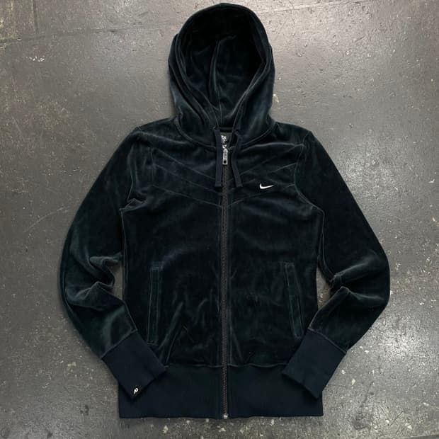 95 나이키 벨벳 후드집업 