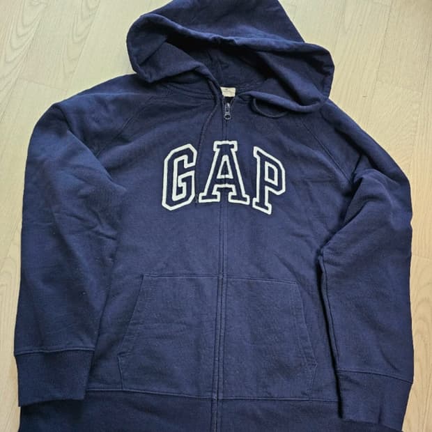 Gap 약기모 후드집업 네이비 XXL