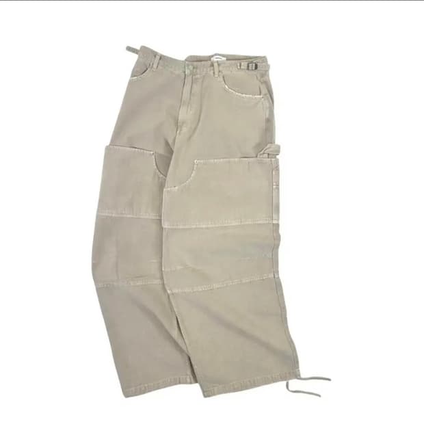 [3] 논노드 더블니 커버 팬츠 빈티지 베이지