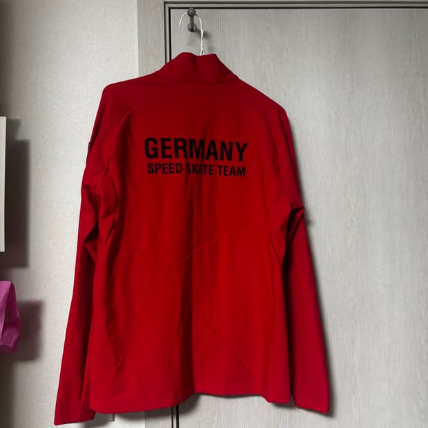 미즈노 어센틱 스피드 스케이트 독일 국대 국가대표 L