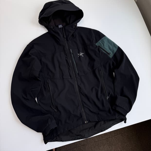 Arc'teryx 아크테릭스 감마 MX 블랙 후드자켓