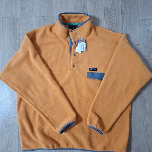 2XL 파타고니아 신칠라 클라우드베리 오렌지 플리스 풀오버