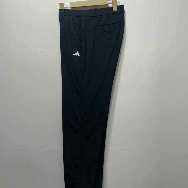 36 아디다스 골프웨어 슬랙스 블랙 바지 안감 기모 
