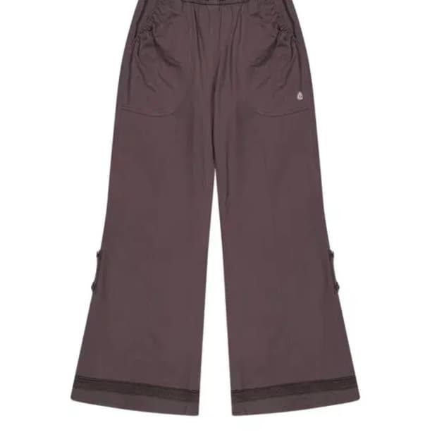 코이세이오 레이스 코튼 팬츠 레드