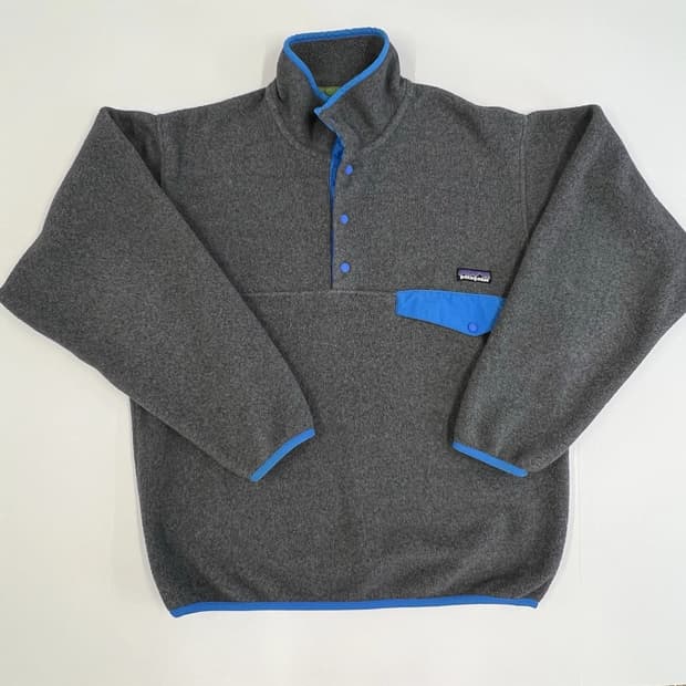 13FW 파타고니아 신칠라 스냅-T 그레이/블루