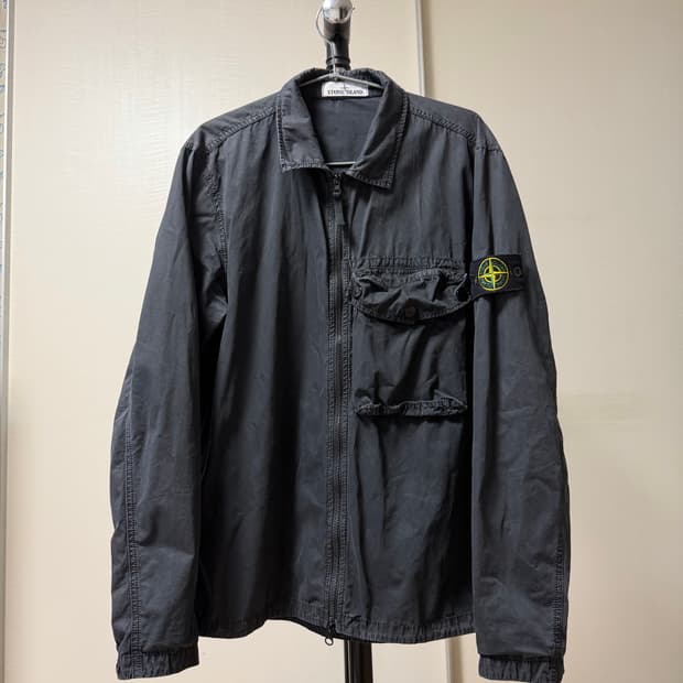 스톤아일랜드 오버 셔츠자켓