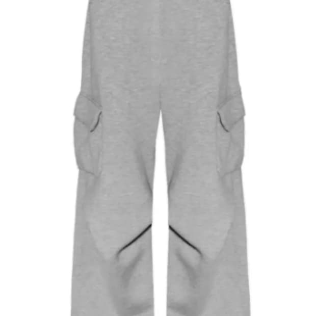 [OS] 카미엔 kamien 벌룬 카고 스웻 팬츠 그레이