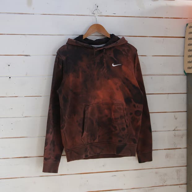 (착용컷) 나이키 타이다이 후드 티셔츠 (남성용 100)