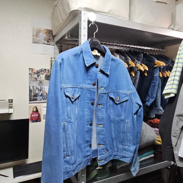 80's Big Mac 데님 트러커 자켓 (L)