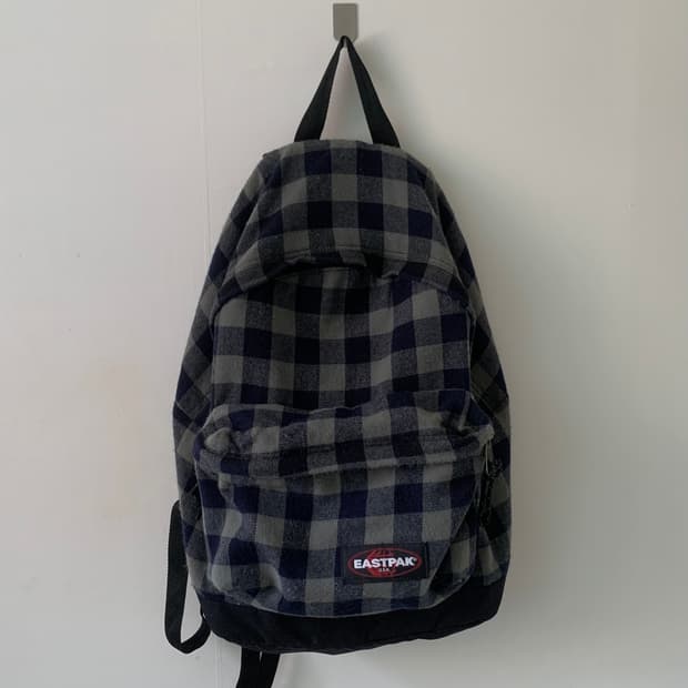 eastpak wool backpack
