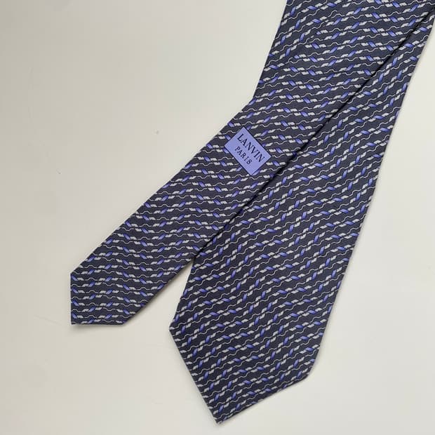 랑방 정품 명품넥타이 (LANVIN)  7.8cm