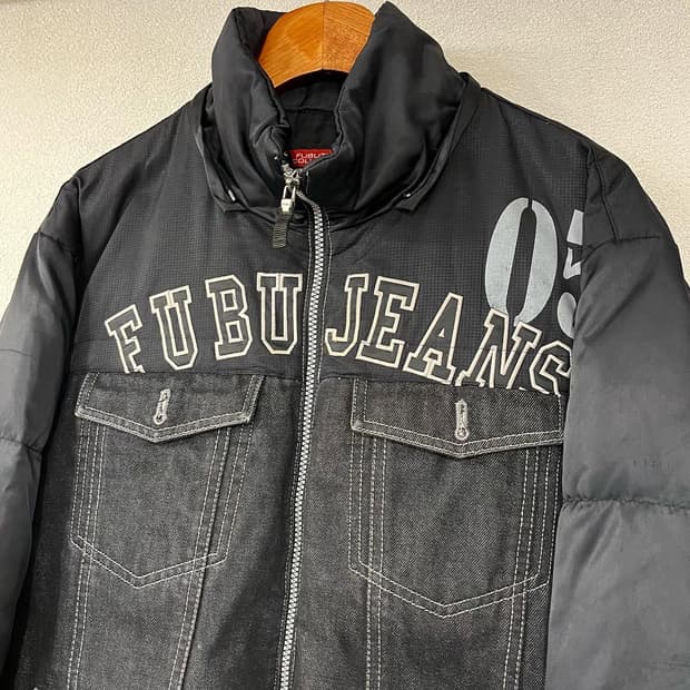 FUBU logo padded jacket