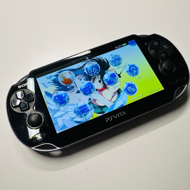 소니 PS Vita 1세대 OLED 피아노블랙 한글 정발판 + 구성품 