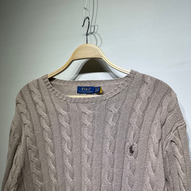 폴로 랄프로렌 케이블 니트 판매합니다