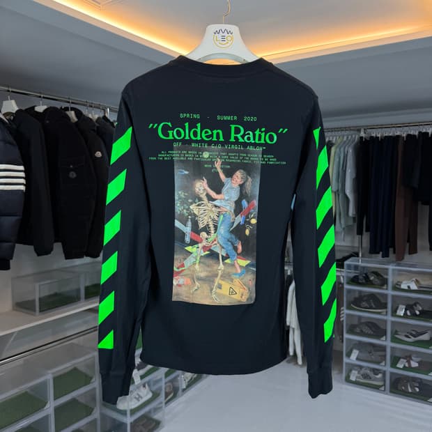 [리오브] 오프화이트 골든라티오 파스칼 롱슬리브