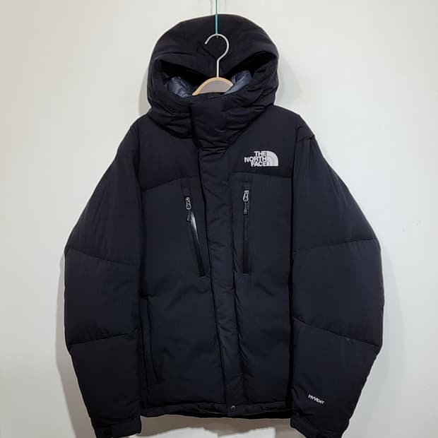 (105) 노스페이스 구스다운 패딩점퍼 블랙 거위털 후드자켓 