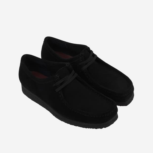 [265]클락스 왈라비 블랙 스웨이드