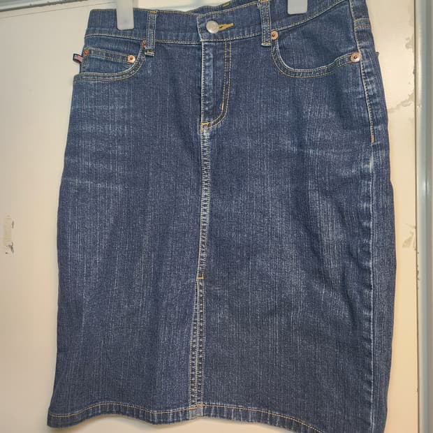 폴로진스 빈티지 데님 치마 61-90